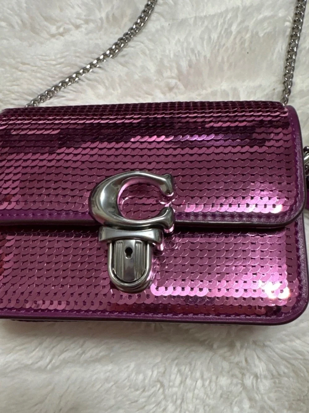 Coach dark magenta